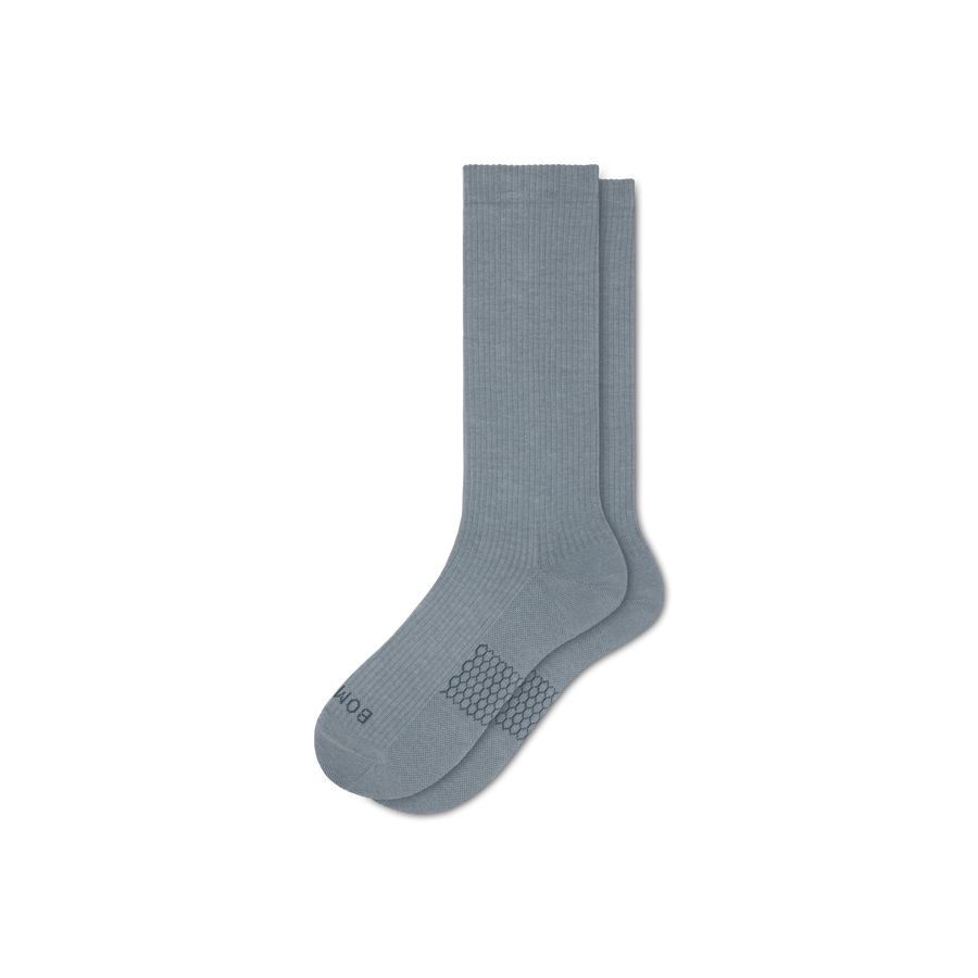 Men's Modern Rib Calf Socks - Light Cushion