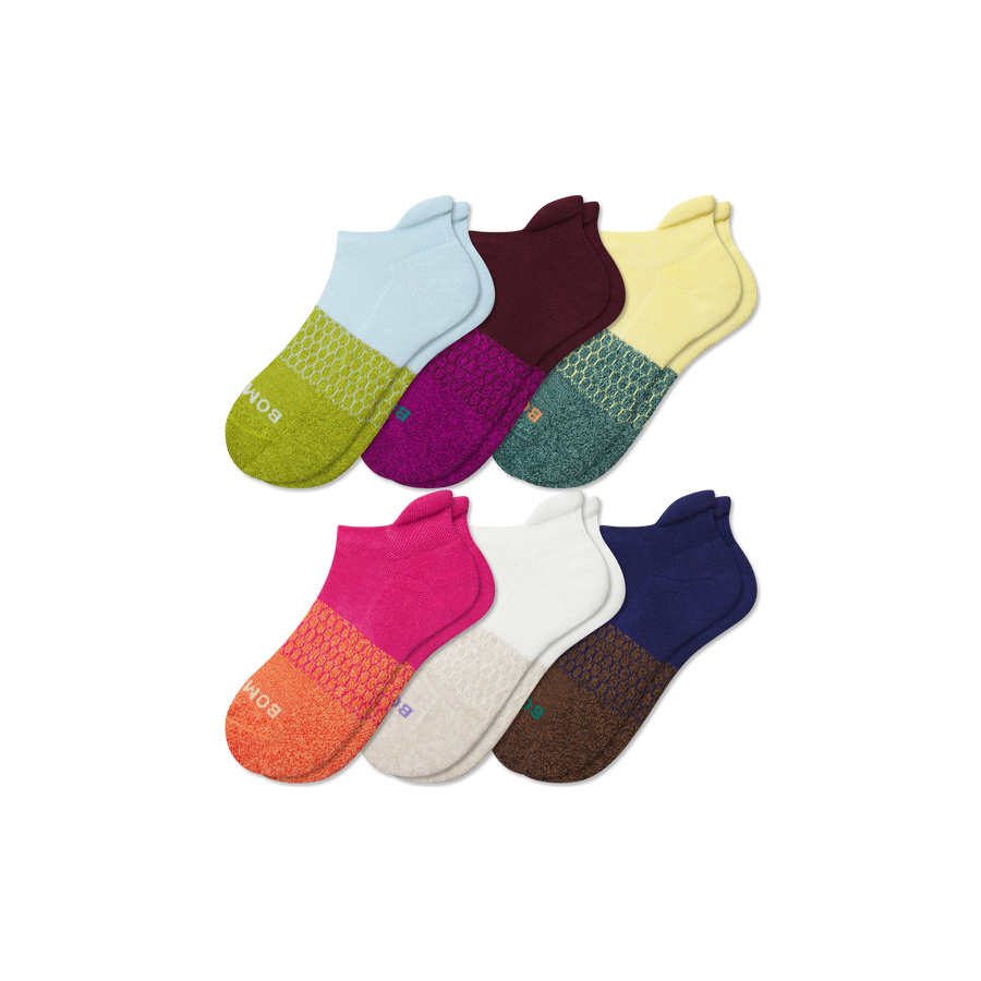 Youth Marl Ankle Sock 6-Pack - Modern Touch