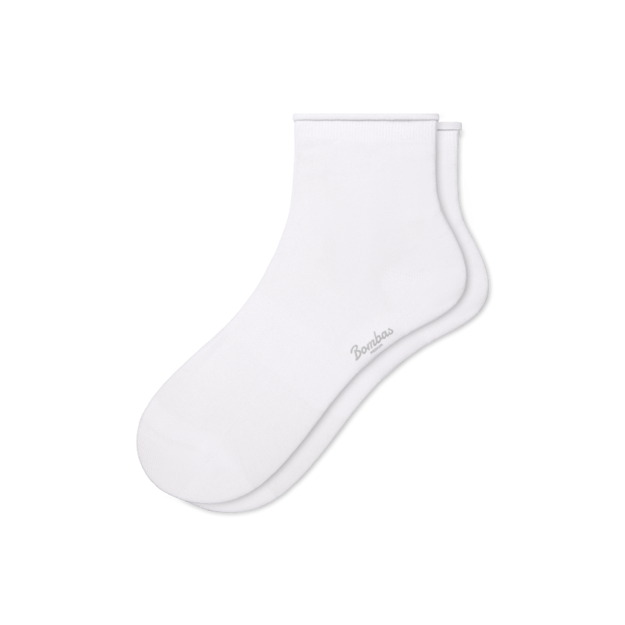Women’s Roll Top Quarter Socks - Soft Step
