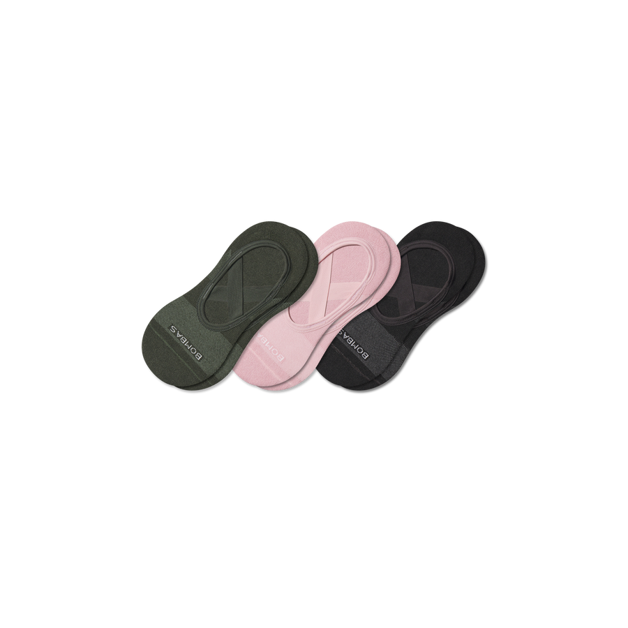 Women's Studio Gripper Ballet No Show Sock 3-Pack - Ready Pick