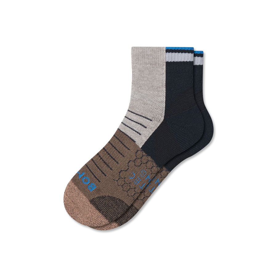 Women's Hiking Quarter Socks - Modern Touch