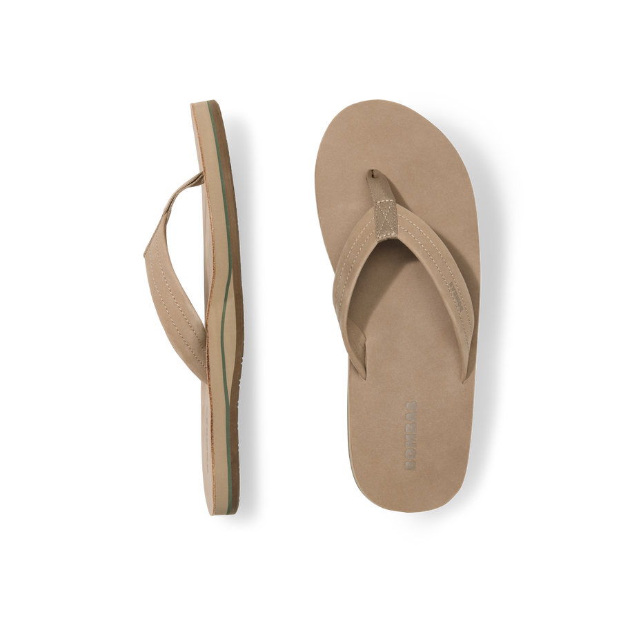 Men's Sunrise Leather Flip Flop - Travel Pair