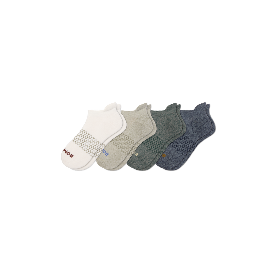 Men's Solids Ankle Sock 4-Pack - Easy Choice