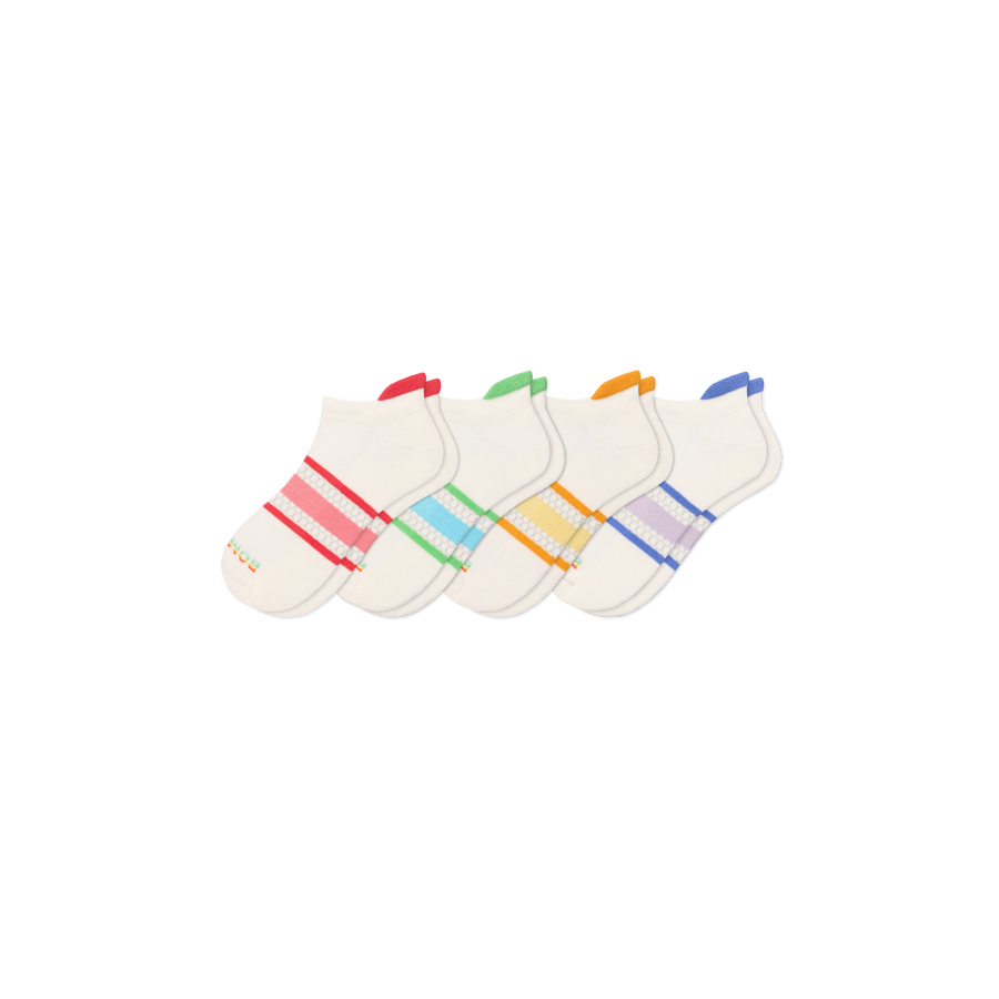 Pride Ankle Sock 4-Pack - Travel Pair