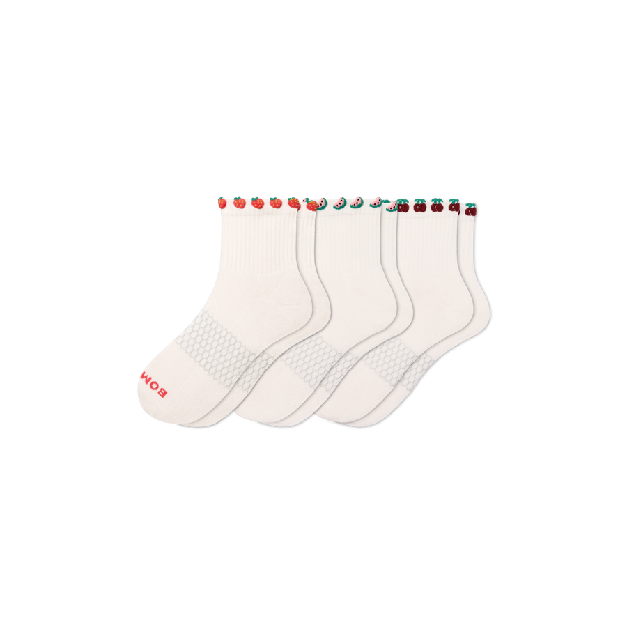 Women's Farmer's Market Quarter Sock 3-Pack - Ready Pair