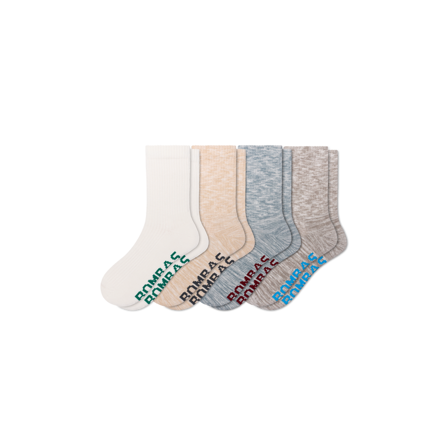 Women's Summer Ragg Half Calf Sock 4-Pack - Fresh Choice