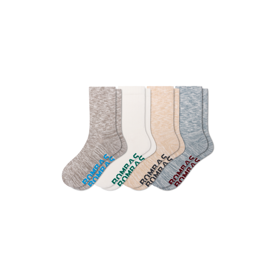 Men's Summer Ragg Half Calf Sock 4-Pack - Ready Pick