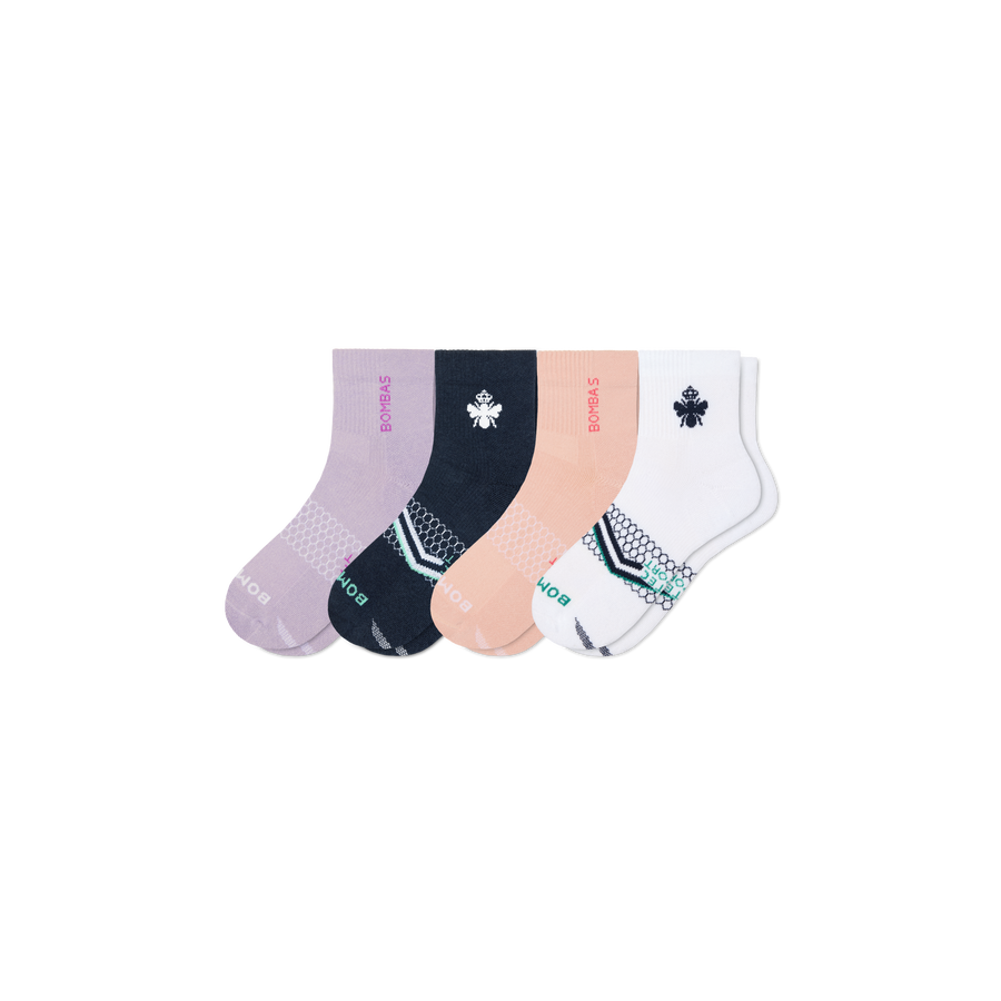 Women's All Sport Quarter Sock 4-Pack - Fresh Choice