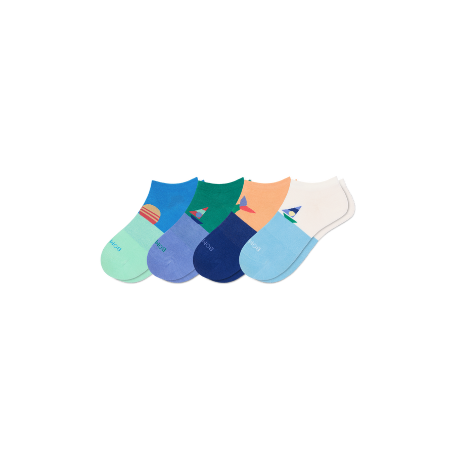 Youth Ankle Sock 4-Pack - Everyday Pair