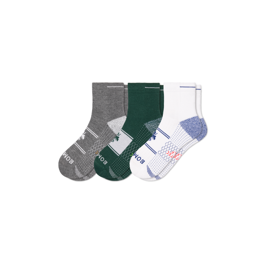 Men's Golf Quarter Sock 3-Pack - Premium Pick