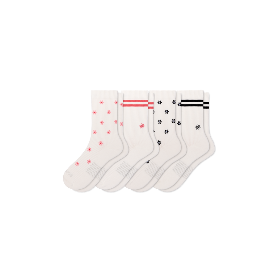 Women's Modern Rib Half Calf Sock 4-Pack - Easy Choice