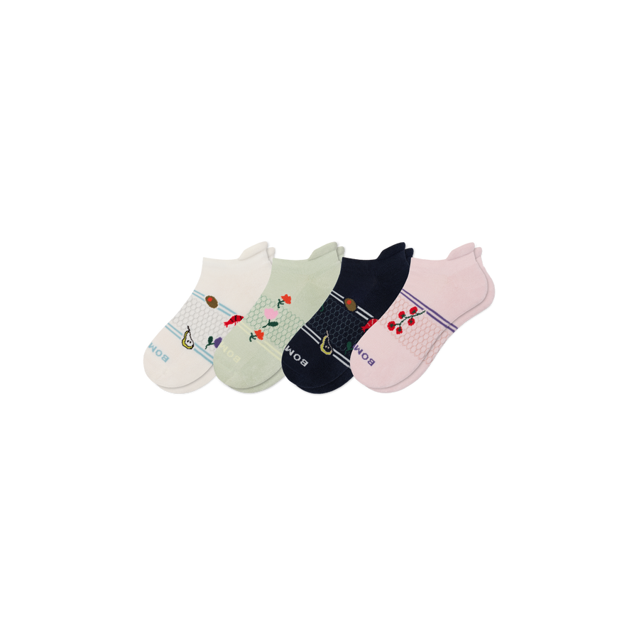 Women's Dinner Party Ankle Sock 4-Pack - Everyday Pair