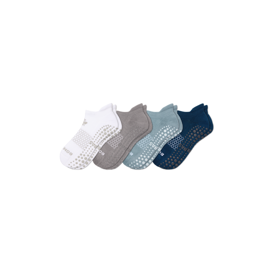 Women's Gripper Ankle Sock 4-Pack - Travel Pair