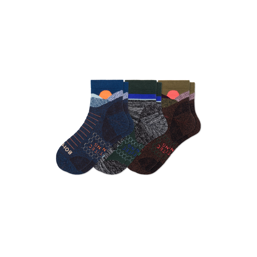 Men's Hiking Quarter Sock 3-Pack - Easy Pair