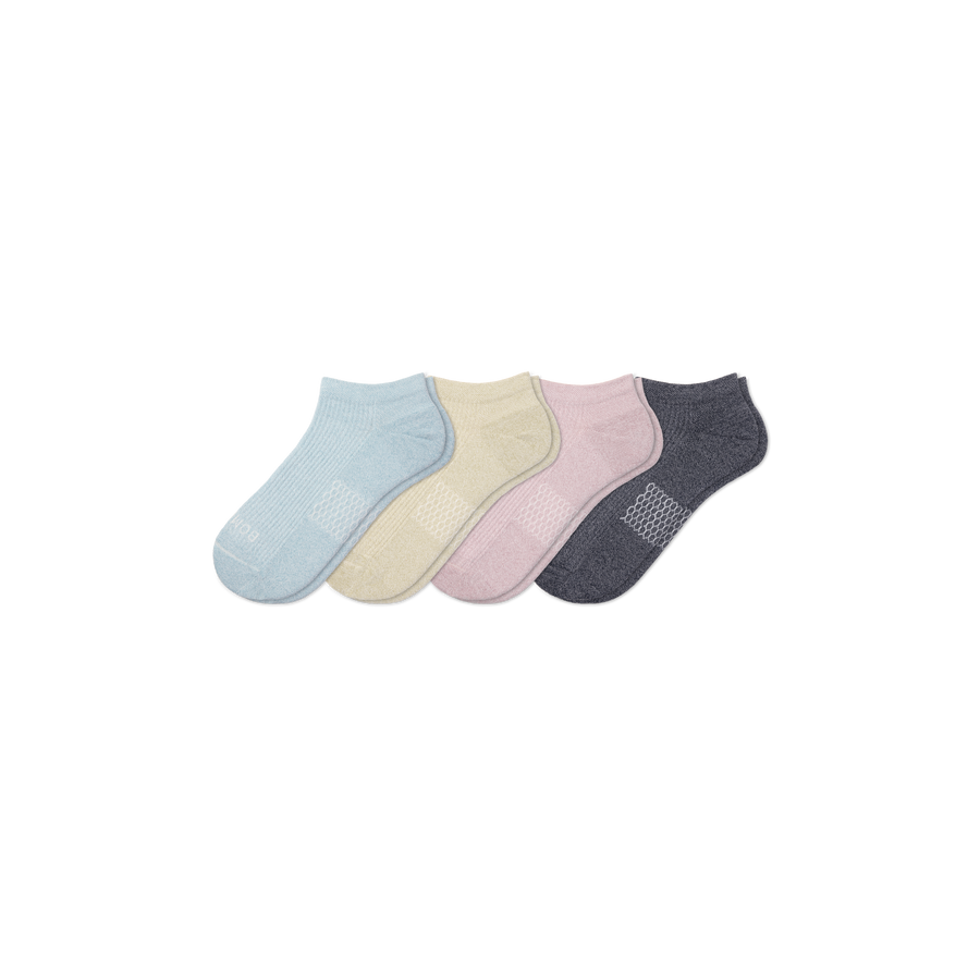 Women's Modern Rib Ankle Sock 4-Pack - Modern Touch