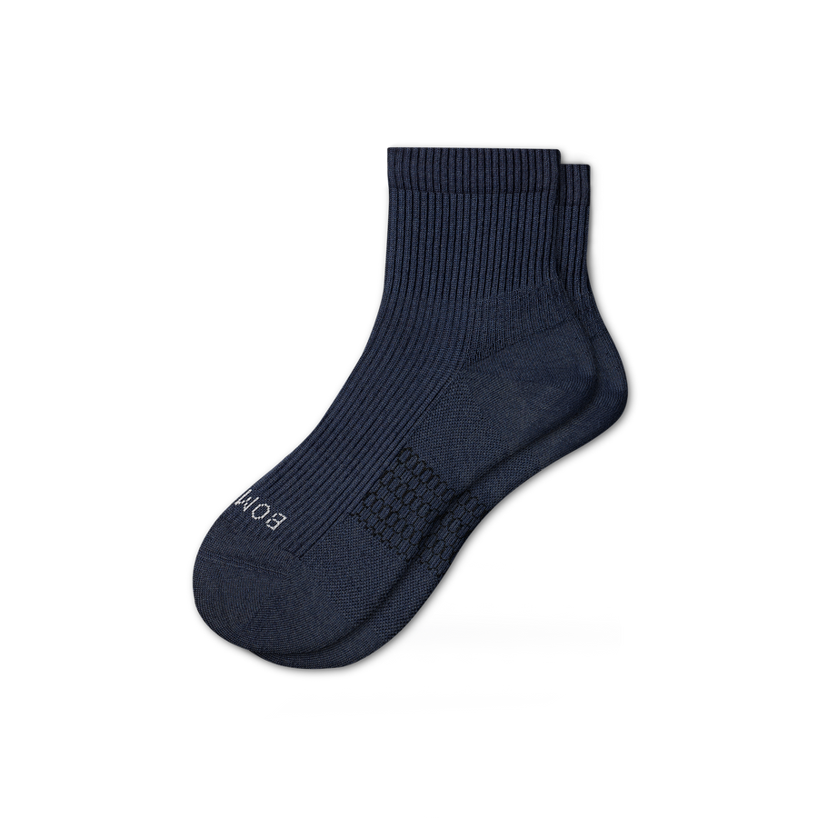 Men's Modern Rib Quarter Socks - Soft Step