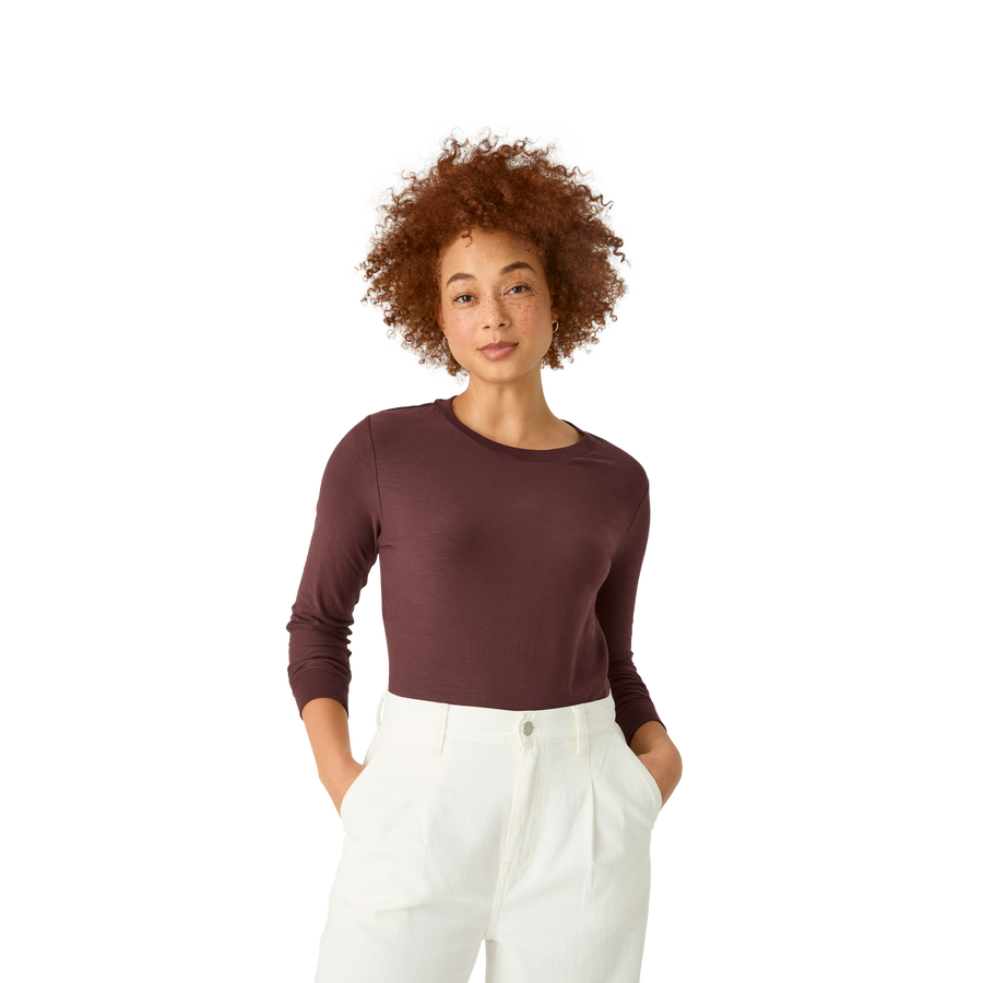 Women's Air Slub Long Sleeve T-Shirt - Ready Pick