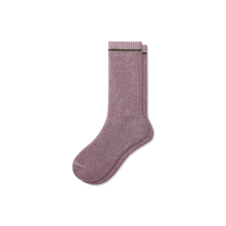 Men's Plush Terry Calf Socks - Light Cushion