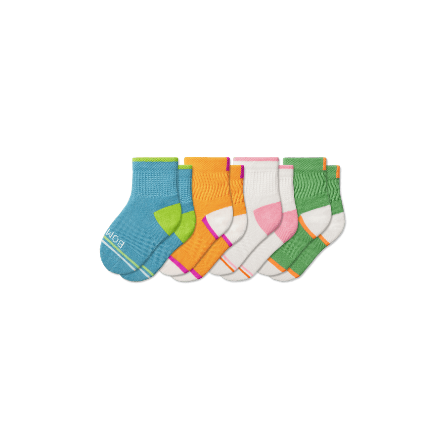 Toddler Retro Knit Calf Sock 4-Pack - Modern Touch