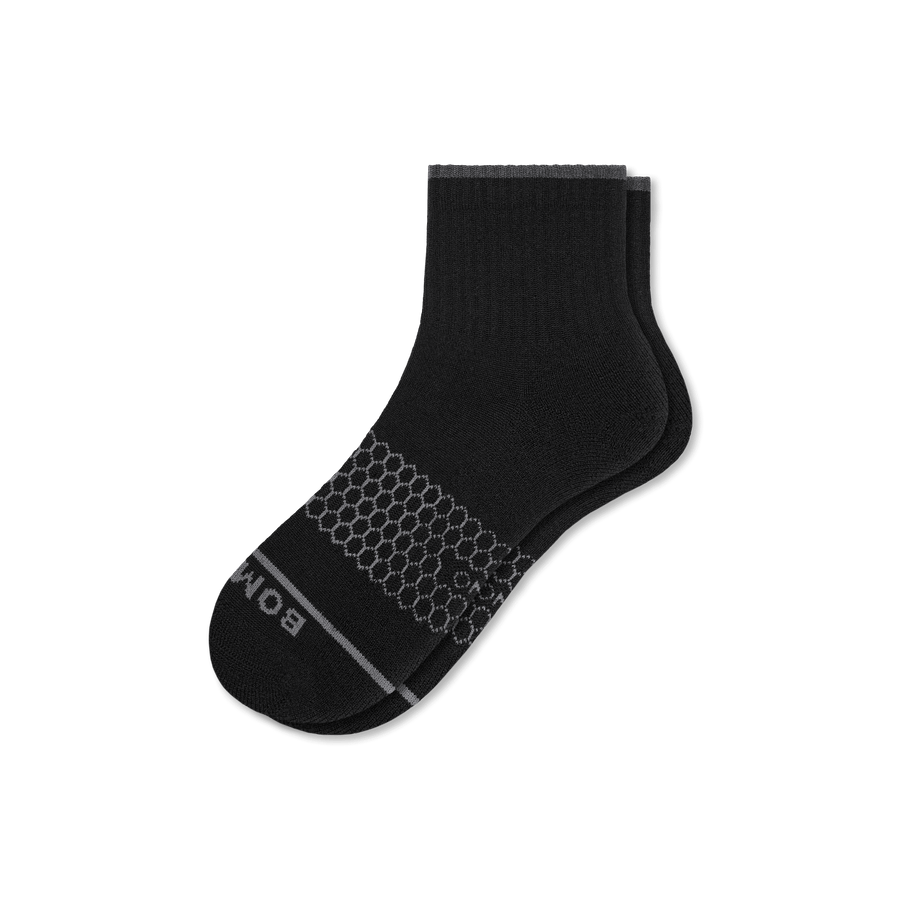 Men's Merino Wool Blend Quarter Socks - Essential Ready
