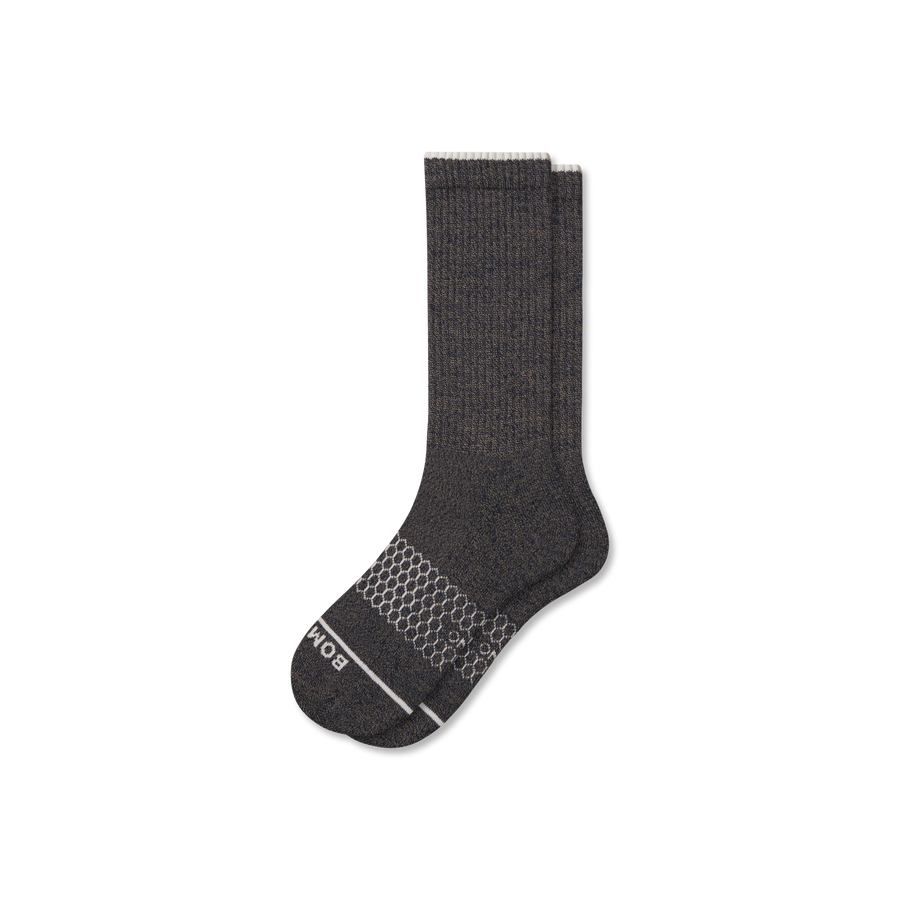 Men's Merino Wool Blend Calf Socks - Modern Touch