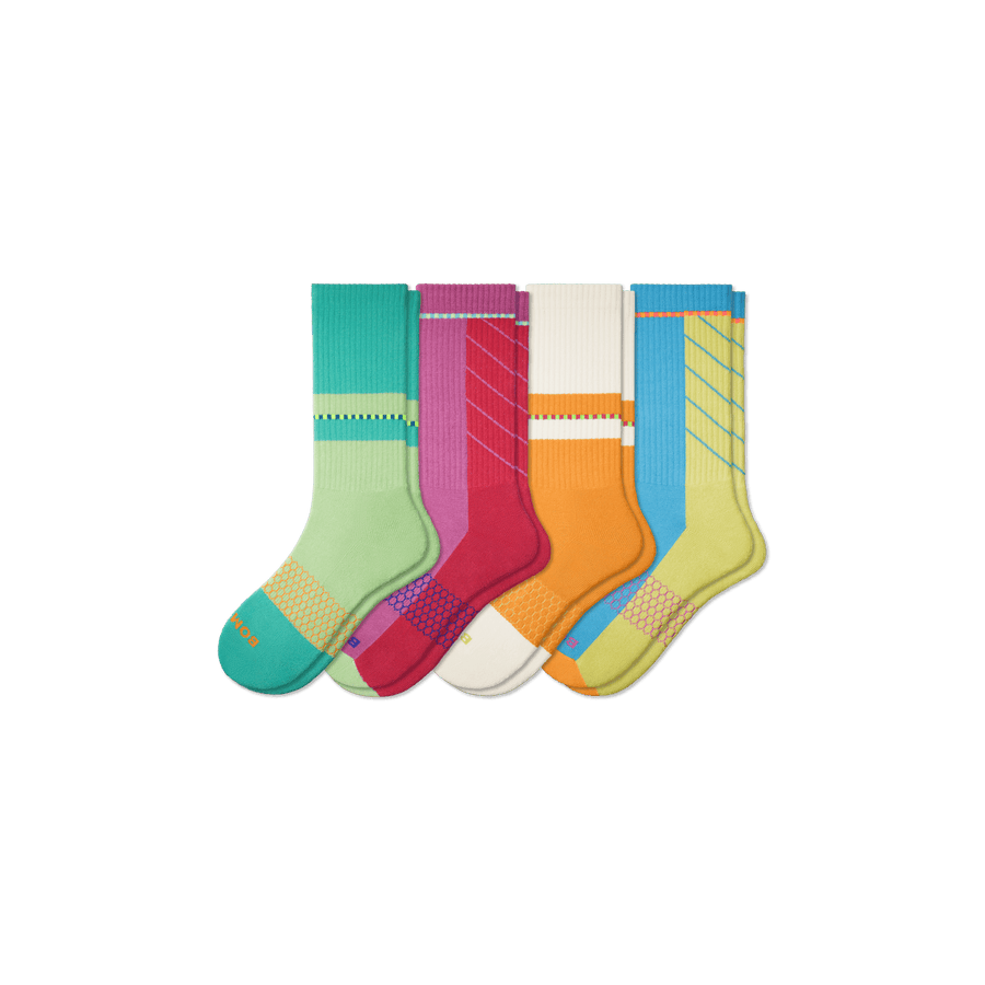 Black Hive Calf Sock 4-Pack - Modern Touch
