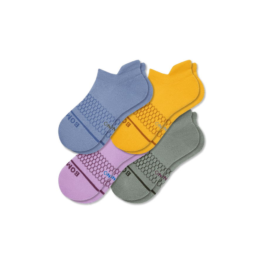 Youth Merino Wool Blend Ankle Sock 4-Pack - Fresh Choice
