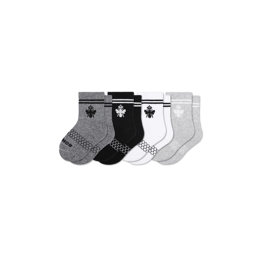 Junior Calf Sock 4-Pack - Light Cushion