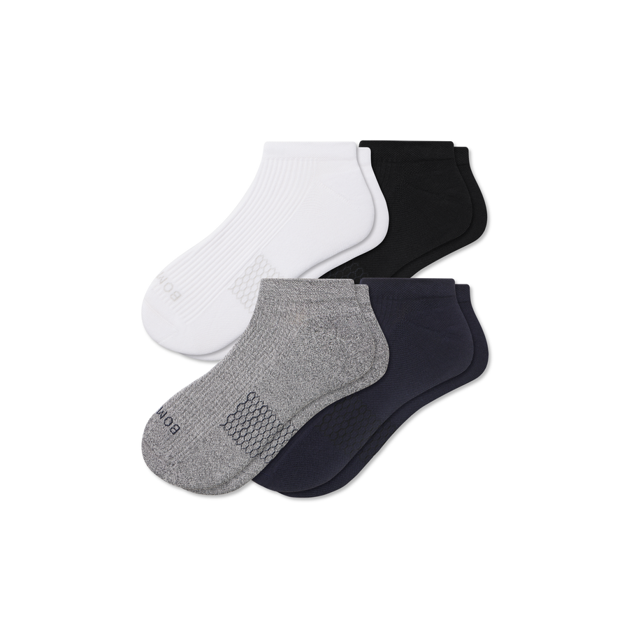 Men's Modern Rib Ankle Sock 4-Pack - Classic Ready