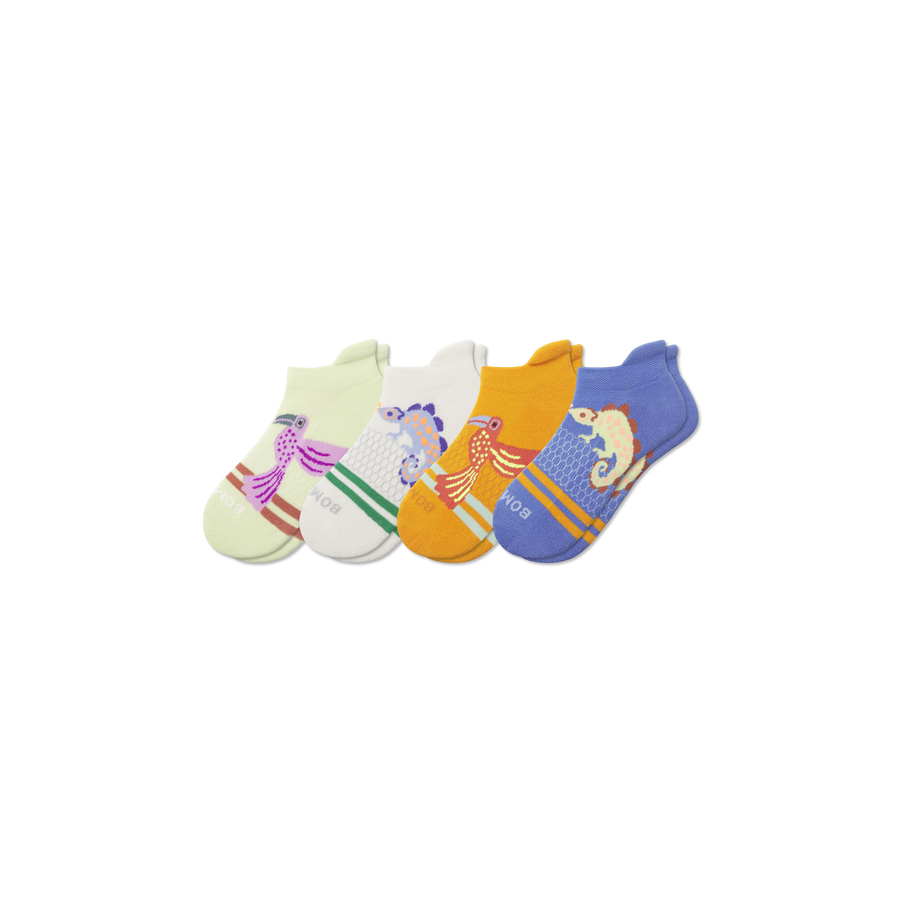 Youth Friends Ankle Sock 4-Pack - Fresh Choice