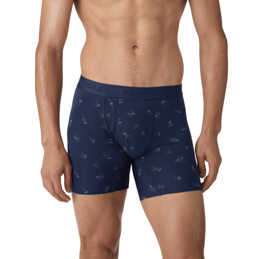 Men's Cotton Modal Blend Boxer Brief 6" - Easy Stretch