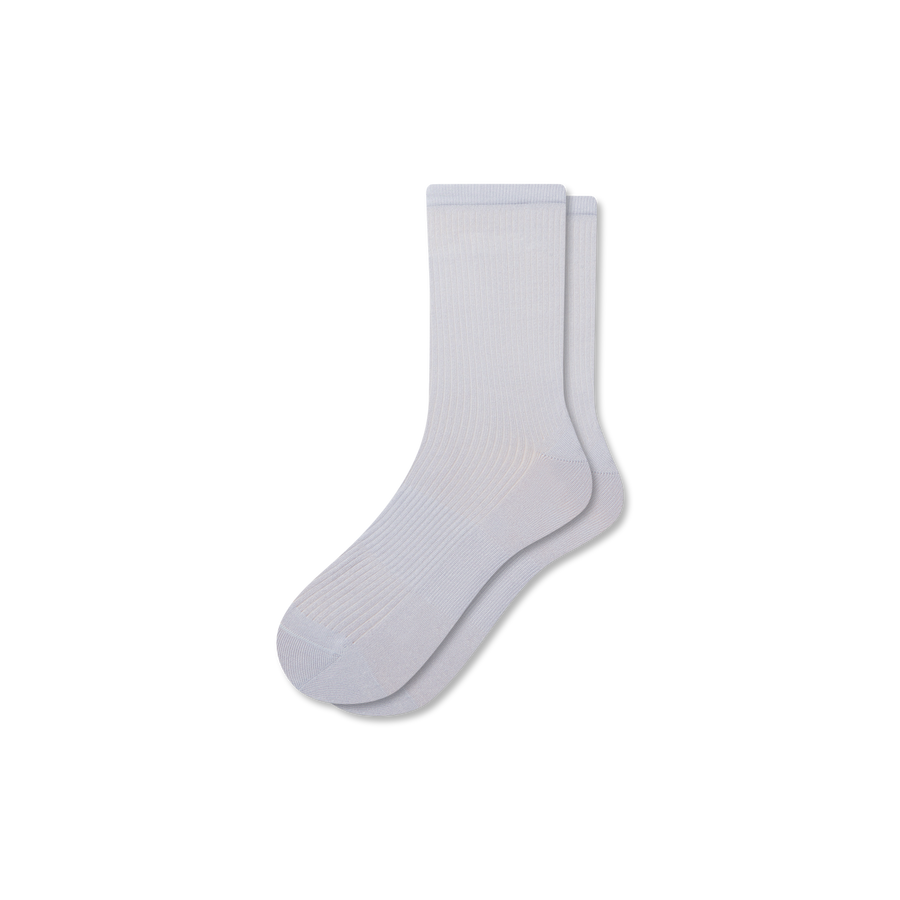 Women's Featherweight Rib Half Calf Socks - Simple Style