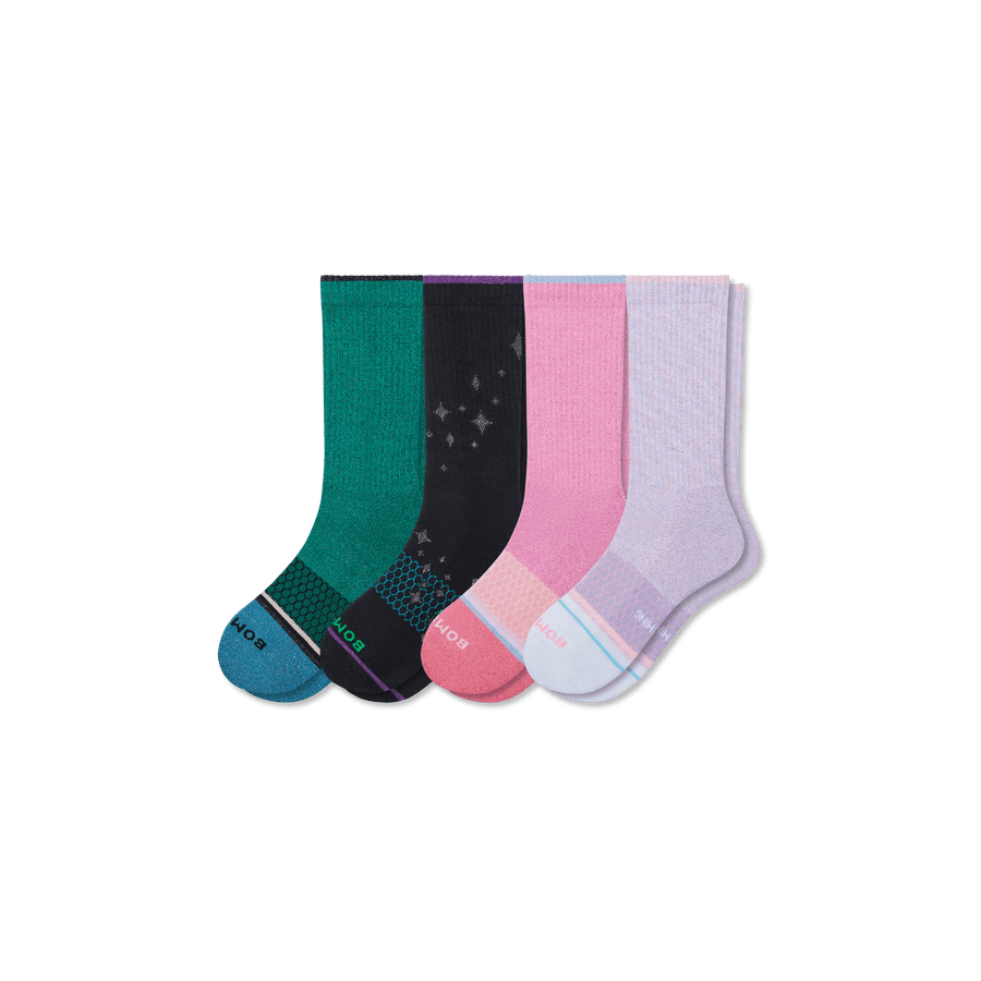 Wicked X Bombas Calf Sock 4-Pack - Light Cushion