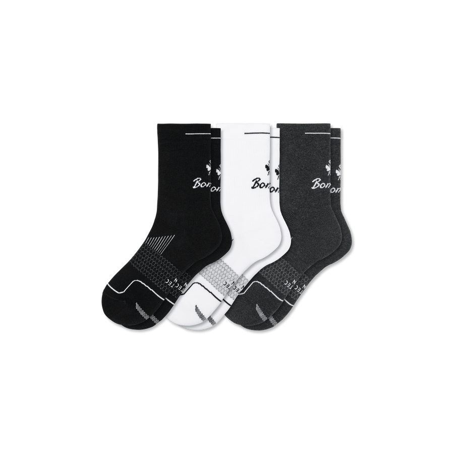Men's Run Half Calf Sock 3-Pack - Premium Pick