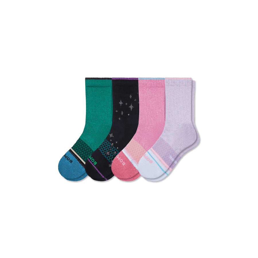 Youth Wicked X Bombas Calf Sock 4-Pack - Daily Pick