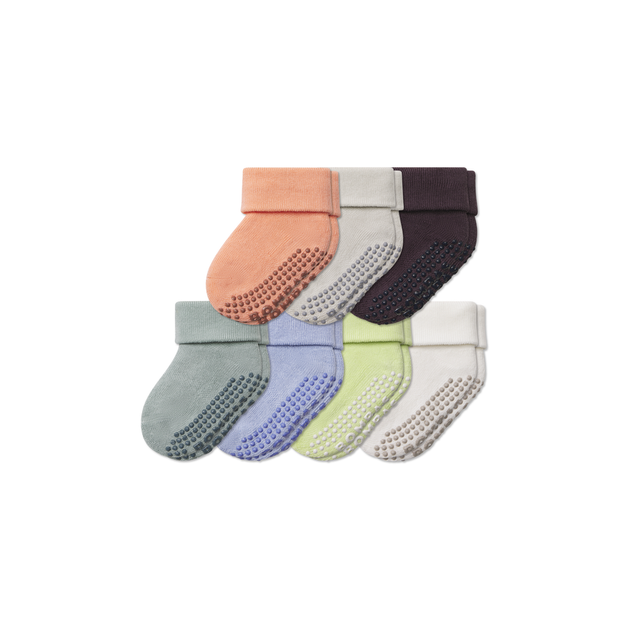 Baby Week of Bombas Gripper Calf Sock 7-Pack (6-12 Months) - Ready Pair