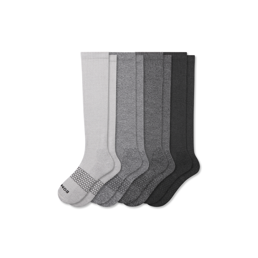 Women's Marl Knee High Sock 4-Pack - Daily Step