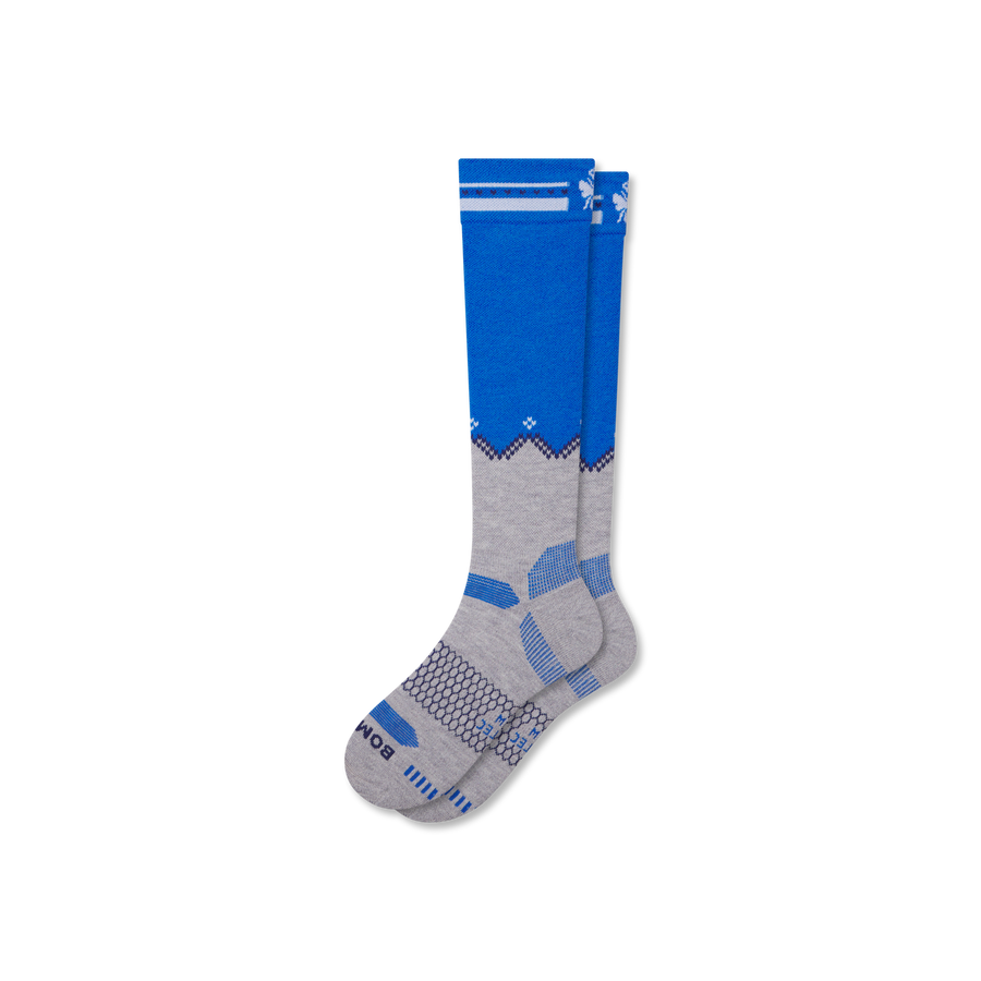 Men's Full-Cushion Merino Wool Blend Ski & Snowboard Socks - Classic Ready