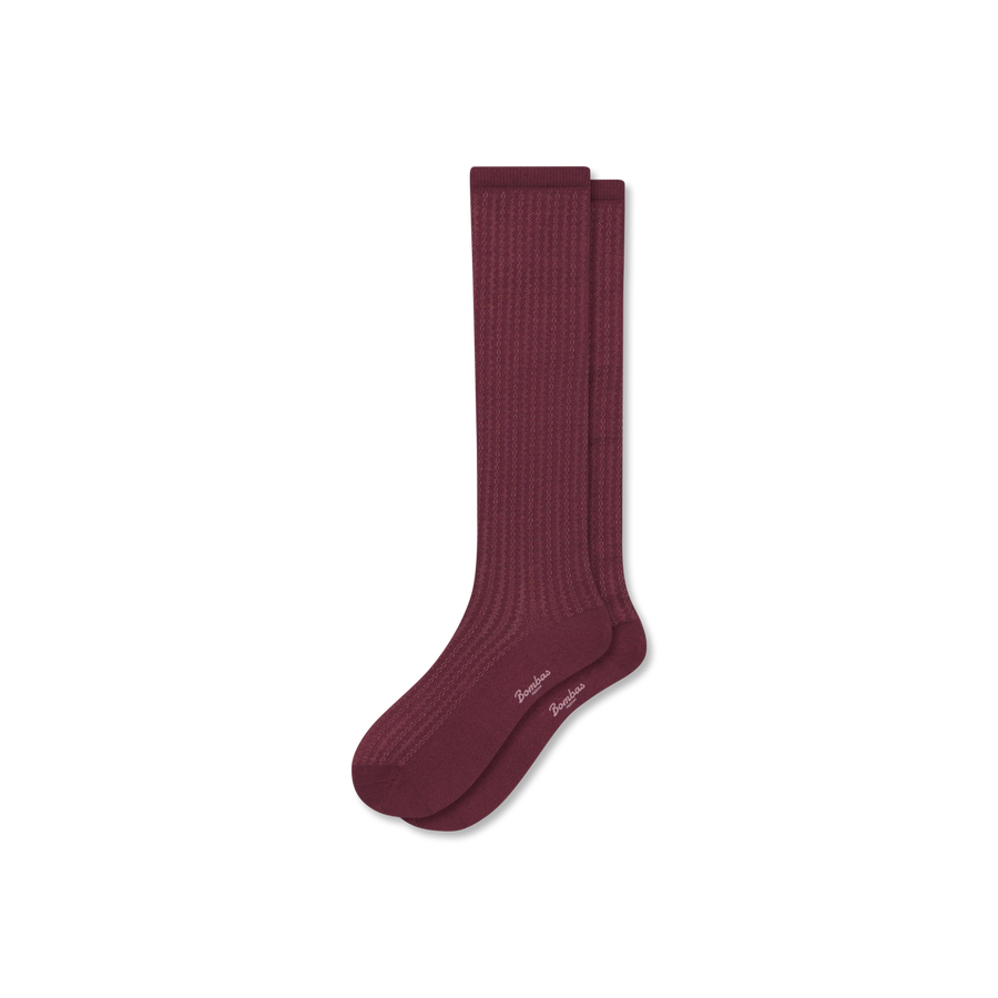Women's Pointelle Knee High Socks - Travel Pair