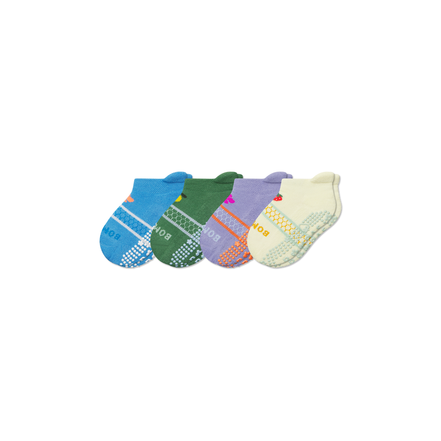 Toddler Garden Party Ankle Sock 4-Pack - Classic Ready