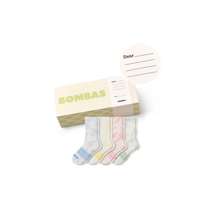 Youth Calf Sock 4-Pack Gift Box - All Day Fit