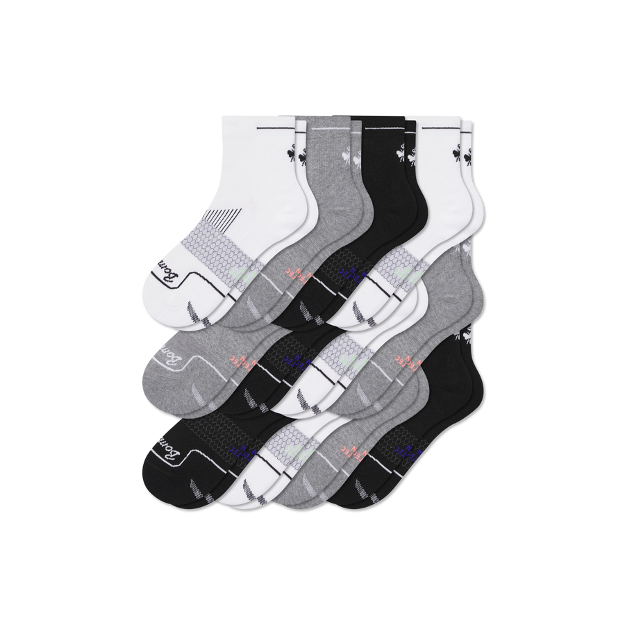 Women's Run Quarter Sock 12-Pack - Daily Pick