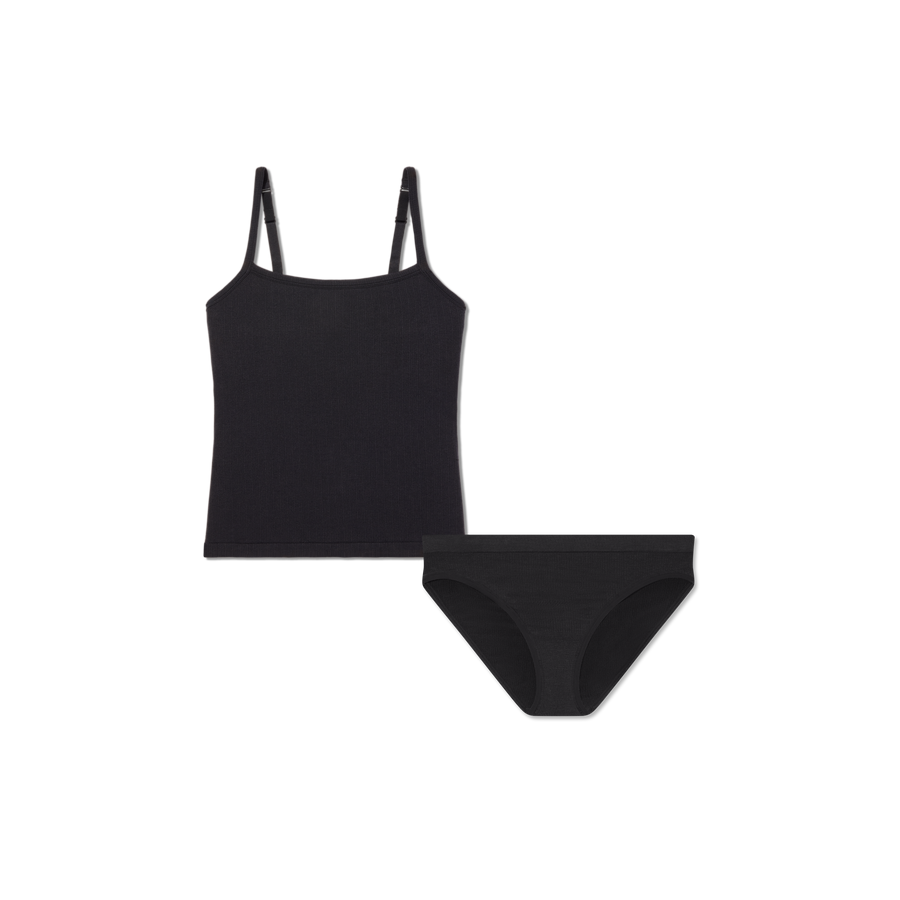 Women's Built-In Bra Seamless Cami + Bikini Pack - Easy Choice