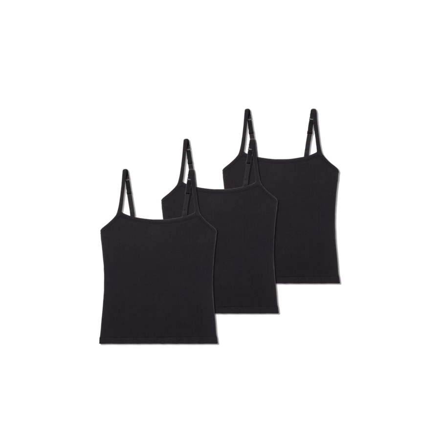 Women's Built-In Bra Cami 3-Pack - Soft Support