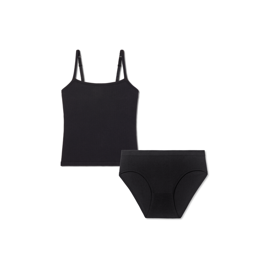 Women's Built-In Bra Seamless Cami + Brief Pack - Classic Ready