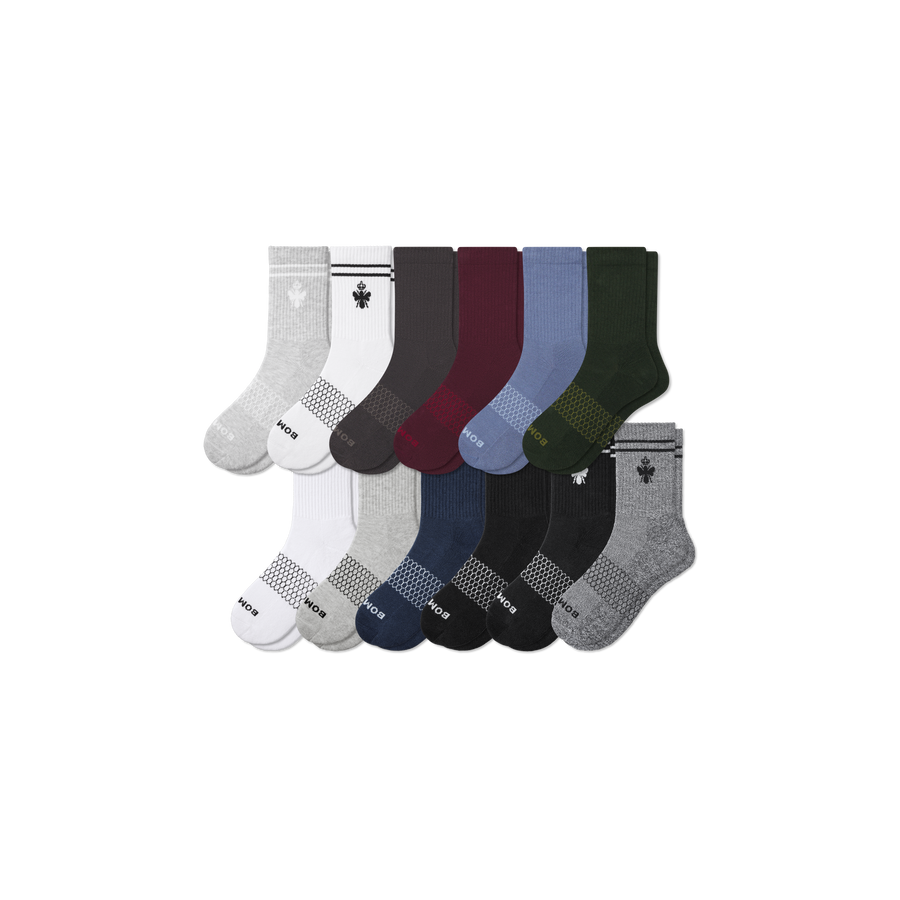 Men's Half Calf Sock 12-Pack - Easy Choice