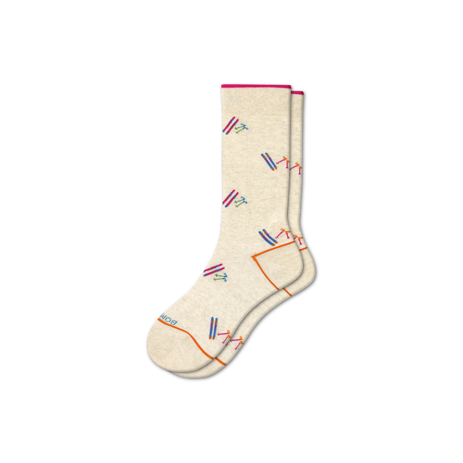Women's Lightweight Chalet Calf Socks - Modern Touch