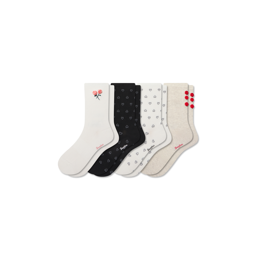 Women’s ’s Day Half Calf Sock 4-Pack - Soft Step