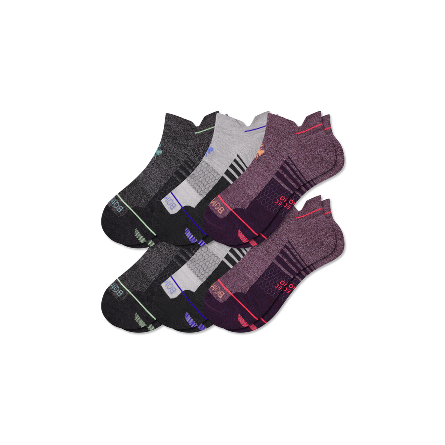 Men's Merino Wool Blend Run Ankle 6-Pack - Fresh Choice