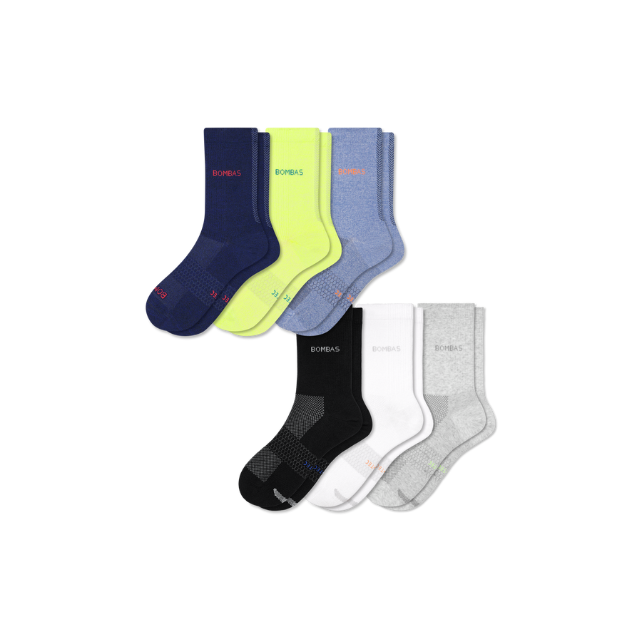 Women's Sport Half Calf Sock 6-Pack - Easy Pair